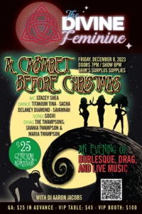 The Divine Feminine Presents: 7 Divine Feminine: A Cabaret Before Christmas by Sacha Wright
